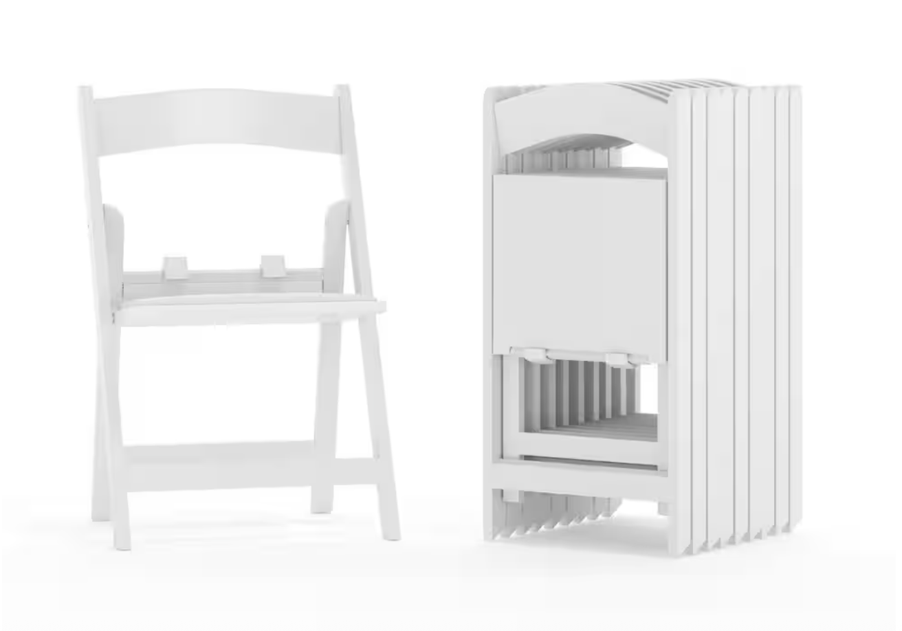 Carnegy Avenue White Resin Kids Dining Chair